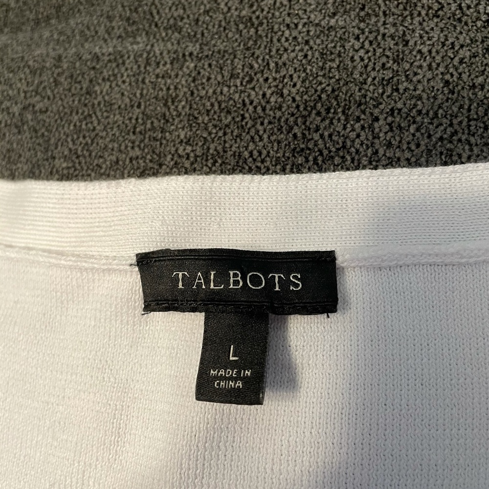 Talbots short sleeve sweater